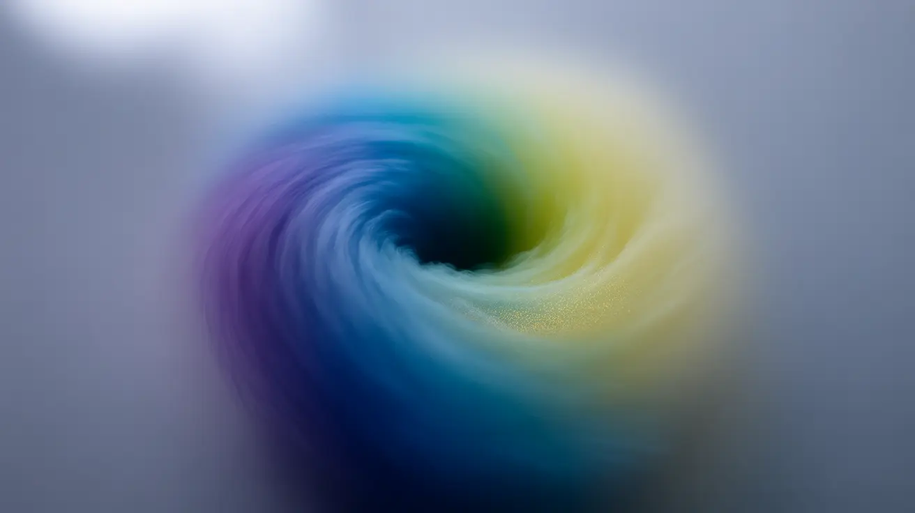 Abstract representation of anxiety management with gradient colors transitioning from dark to light tones, suggesting calmness.