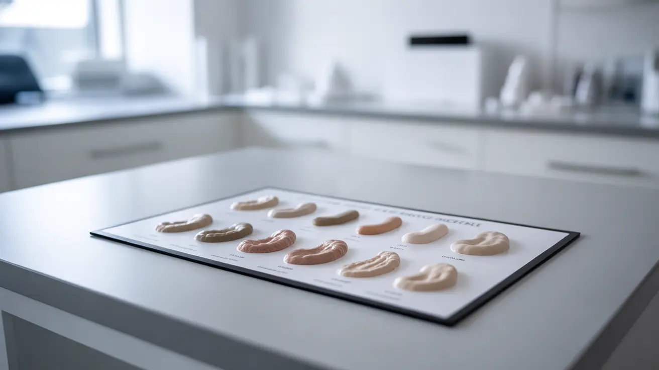 Detailed illustration of the Bristol Stool Chart depicting seven types of stool with characteristics and descriptions in a bright clinical setting