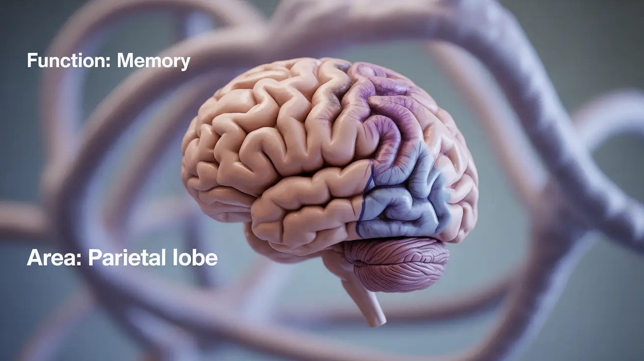 Detailed illustration, anatomical view of the human brain with shaded regions indicating effects of silent strokes, soft diffused lighting, informative mood.