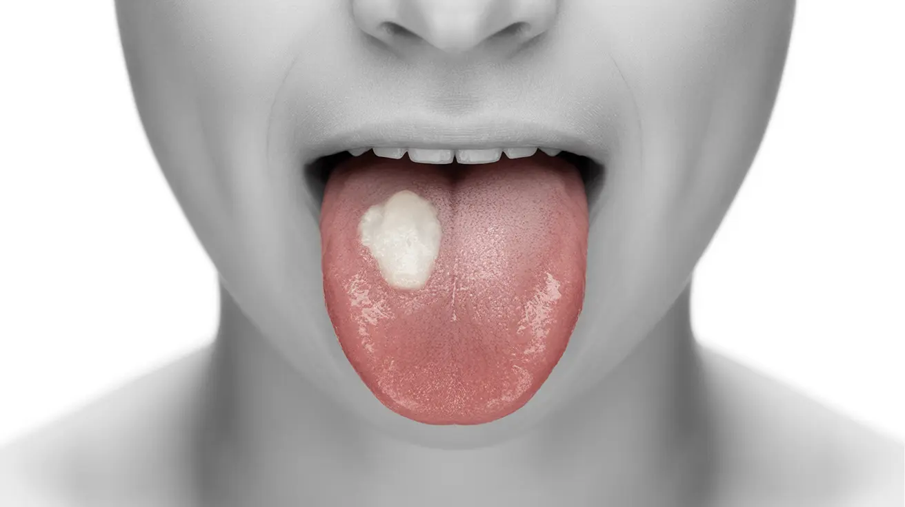 Sore Mouth White Spots On Tongue Sore Mouth White Spots On Tongue
